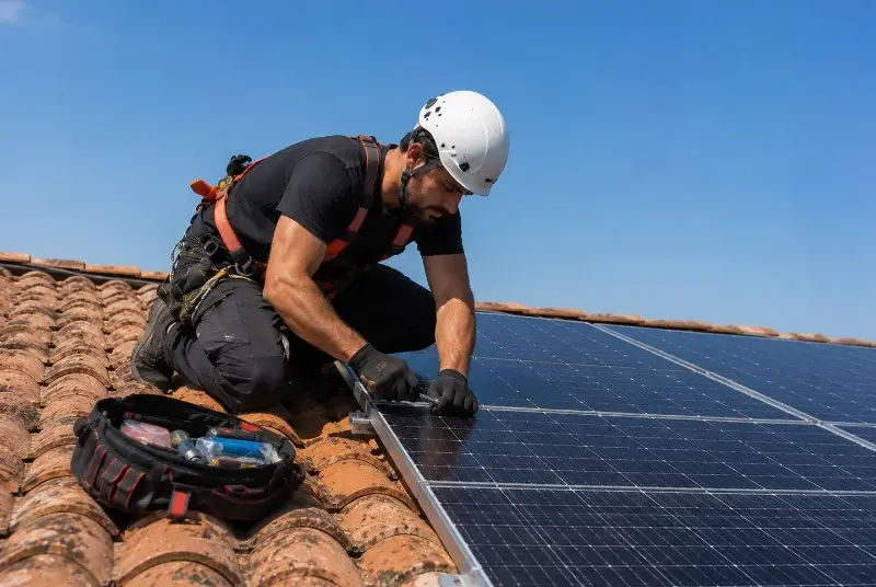 Maintenance et monitoring de panneaux solaires à Saint-Denis-en-Bugey